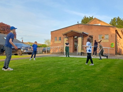 youth group - games in front g