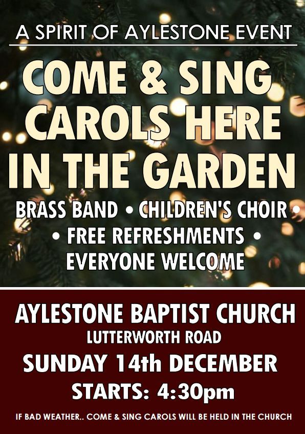 Come & Sing Carols 2025